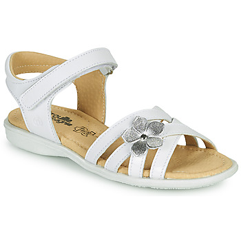 Shoes Girl Sandals Citrouille et Compagnie HERTUNE White