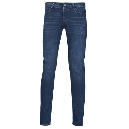 Akademi falme miljøforkæmper Jack & Jones JJIGLENN Blue / Dark - Fast delivery | Spartoo Europe ! -  material slim jeans Men 39,99 €