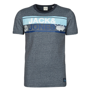 material Men short-sleeved t-shirts Jack & Jones JCONICCO Marine