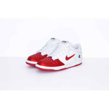 Shoes Low top trainers Nike SB Dunk Low x Supreme Red-White Varsity Red/Varsity Red-White-Black