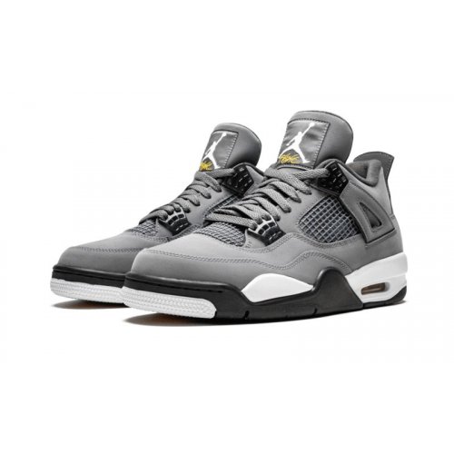 Nike Air Jordan 4 Cool Grey Cool Grey/Chrome-Dark Charcoal - Fast delivery  | Spartoo Europe ! - Shoes High top trainers 190,00 €