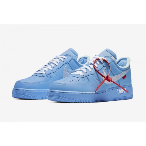 nike air force blue and white