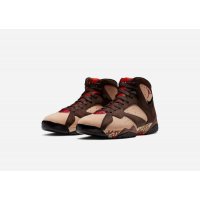 Shoes High top trainers Nike Air Jordan 7 x Patta Og Shimmer/Tough Red-Velvet Brown-Mahogany Pink