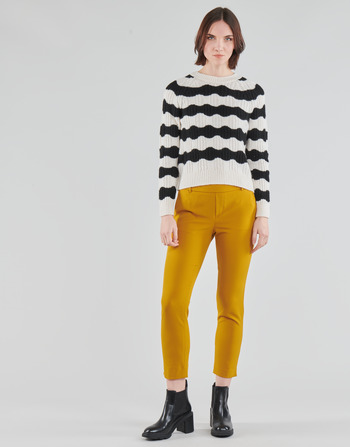 Clothing Women chinos Only ONLGLOWING Yellow
