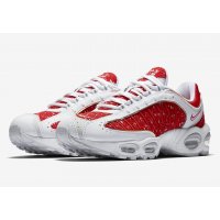 Shoes Low top trainers Nike Air Max Tailwind 4 x Supreme White/Red WHITE/UNIVERSITY RED-WHITE-GEYSER GREY