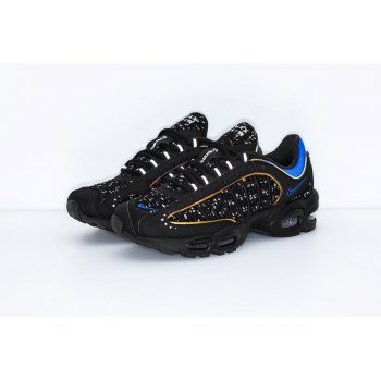 Shoes Low top trainers Nike Air Max Tailwind 4 x Supreme Black Colbalt BLACK/HYPER COBALT-BLACK