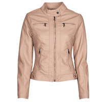 material Women Leather jackets / Imitation leather Moony Mood PUIR Pink