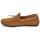 Shoes Men Loafers Pellet Nere Velvet / Camel