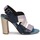 Shoes Women Sandals Rochas NASTR Black / Violet / Ecru