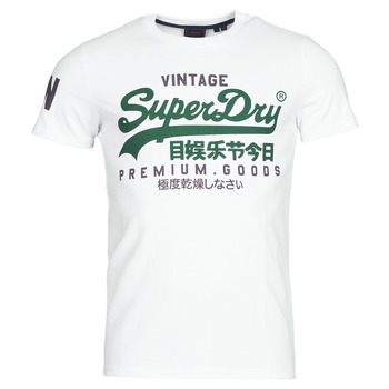 material Men short-sleeved t-shirts Superdry VL NS TEE White