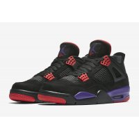 Shoes High top trainers Nike Air Jordan 4 Raptors Black/University Red-Court Purple