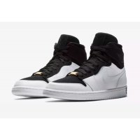 Shoes High top trainers Nike Air Jordan 1 High Equality Black/Black/White-Metallic Gold