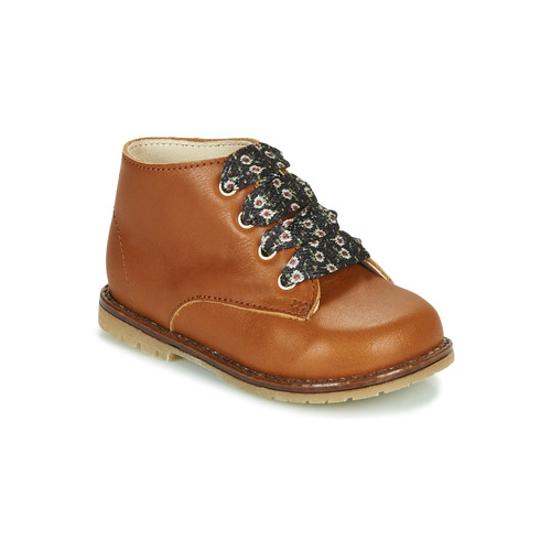 Shoes Girl High top trainers Little Mary JUDITE Brown