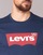 material Men short-sleeved t-shirts Levi's GRAPHIC SET IN Marine