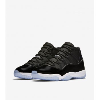Shoes High top trainers Nike Air Jordan XI Space Jam Black/Dark Concord-White