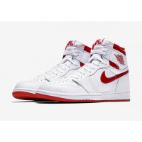 Shoes High top trainers Nike Air Jordan 1 High Metallic Red  White/Varsity Red