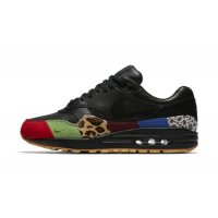 Shoes Low top trainers Nike Air Max 1 Master Black/Black-University Red-International Blue