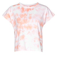 Clothing Women short-sleeved t-shirts Yurban ONILA White / Pink