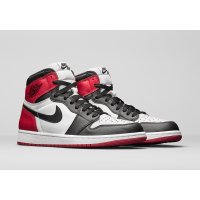 Shoes High top trainers Nike Air Jordan 1 High Black Toe Black/White-Varsity Red