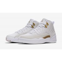 Shoes High top trainers Nike Air Jordan 12 x OVO White White/Metallic Gold-White