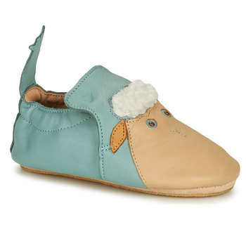 Shoes Children Slippers Easy Peasy BLUBLU MOUTON Blue