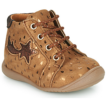Shoes Girl High top trainers GBB POMME Brown