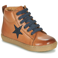 Shoes Boy High top trainers GBB KANY Brown