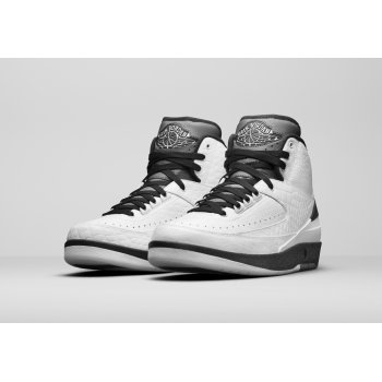 Shoes High top trainers Nike Air Jordan 2 Wing It White/Black-Cool Grey