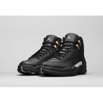 Shoes High top trainers Nike Air Jordan 12 The Master Black/White-Metallic Gold