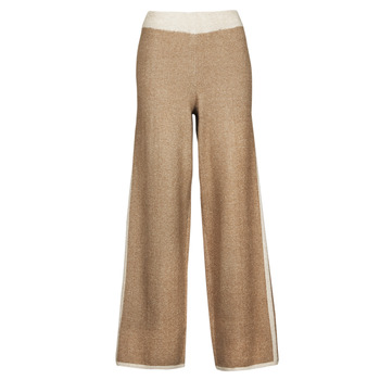 material Women cropped trousers Only ONLLILA Beige
