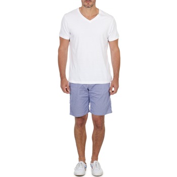 Clothing Men Shorts / Bermudas Franklin & Marshall GAWLER Blue / Beige