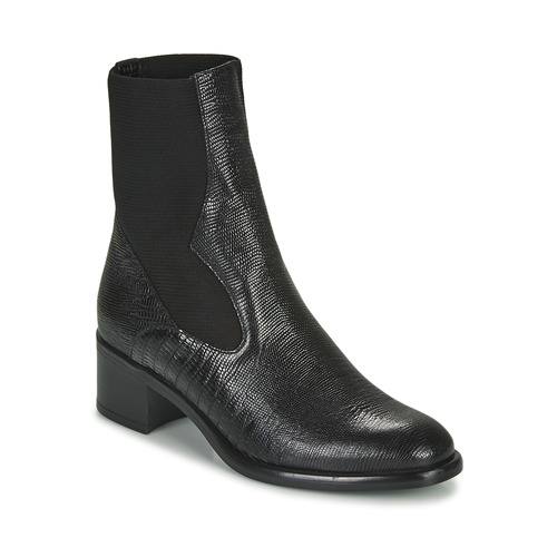 Shoes Women Mid boots JB Martin ORIGAN Veal / Black