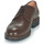 Shoes Men Derby shoes Pellet Nautilus Veal / Pull / Cup / Brown