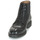 Shoes Men Mid boots Pellet ROLAND Veal / Black / Textile / Black