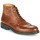 Shoes Men Mid boots Pellet ROLAND Veal / Pull / Cup / Brandy
