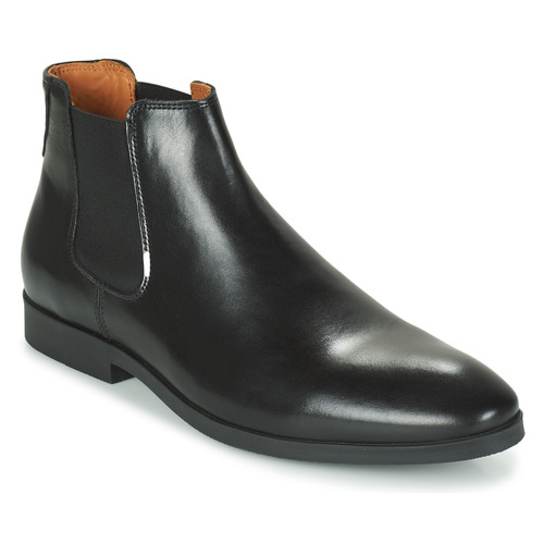 Shoes Men Mid boots Pellet BILL Veal / Black