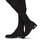 Shoes Women Boots JB Martin AMOUR Canvas / Suede / Stretch / Black