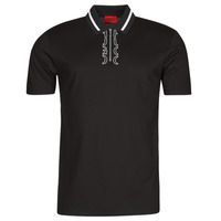 material Men short-sleeved polo shirts HUGO DOLMAR Black / White