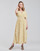Clothing Women Long Dresses Betty London ONINA Yellow / White