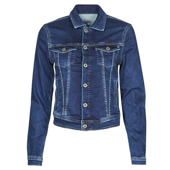 material Women Denim jackets Pepe jeans CORE JACKET Blue