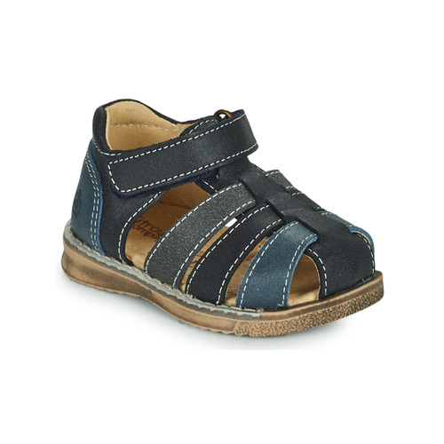 Shoes Boy Sandals Citrouille et Compagnie FRINOUI Marine / Grey