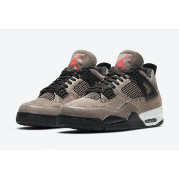 Shoes High top trainers Nike Air Jordan 4 Taupe Haze Taupe Haze/Oil Grey-Off White-Infrared 23