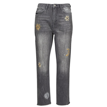 material Women straight jeans Desigual LAGUN Grey