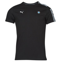 material Men short-sleeved t-shirts Puma BMW MMS T7 TEE Black