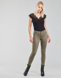 material Women 5-pocket trousers Morgan PETRA Thyme