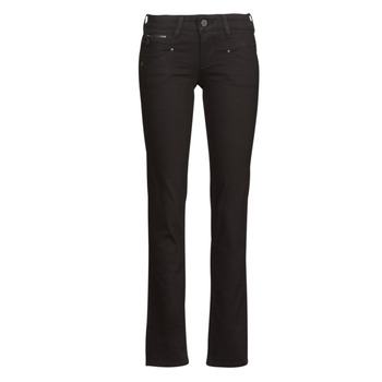material Women straight jeans Freeman T.Porter ALEXA STRAIGHT S-SDM Black