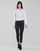 Clothing Women 5-pocket trousers Freeman T.Porter TESSA CLASSICO Black