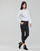 Clothing Women 5-pocket trousers Freeman T.Porter TESSA CLASSICO Black