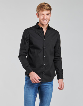 material Men long-sleeved shirts Emporio Armani 8N1C09 Black