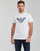 material Men short-sleeved t-shirts Emporio Armani 8N1TN5 White